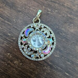 *SOLD* Kirks Folly Seaview Moon Celestial Dream Open Ring Charm